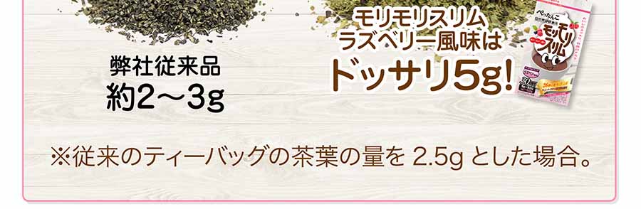モリモリスリム・フレーバーティー100